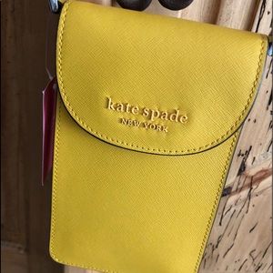 KATE SPADE ♠️ PHONE MONOTONE CROSS BODY BAG